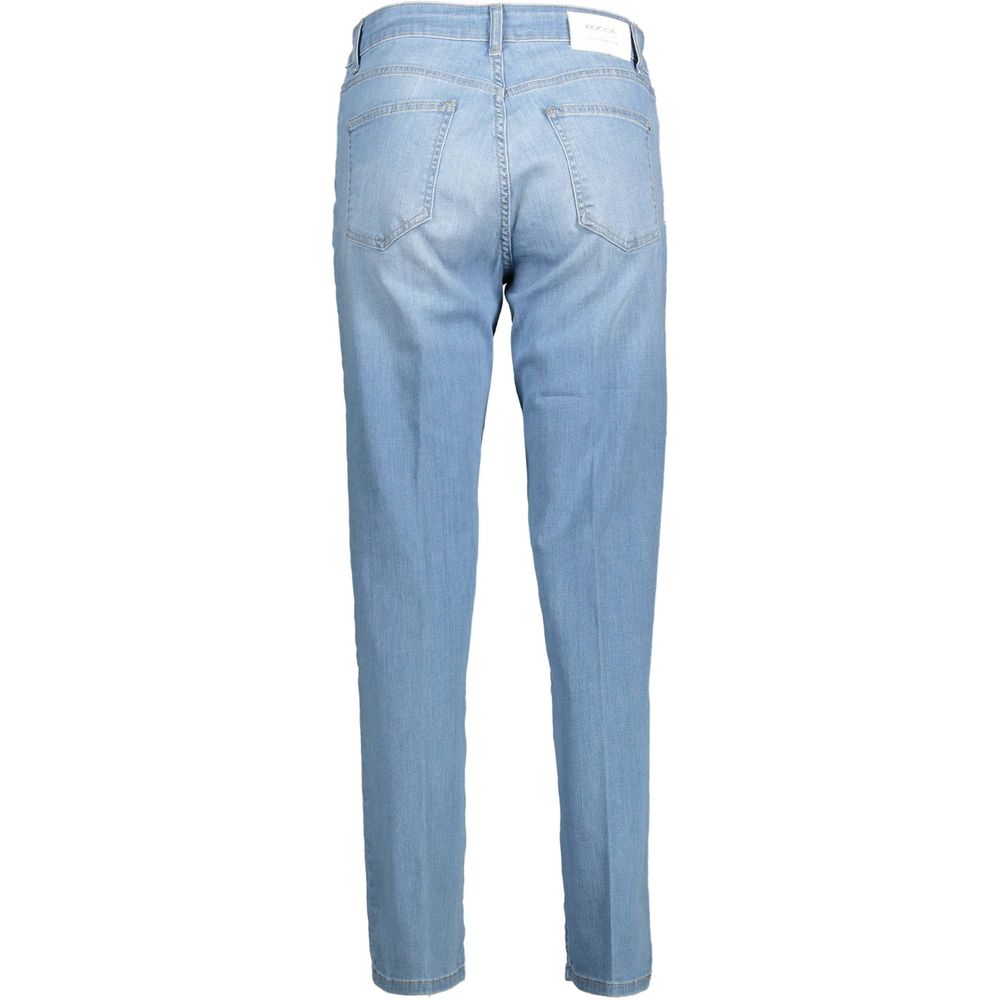 Azzurro Cotton Women's Jeans