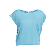 Azzurro Viscosa Women T-Shirt