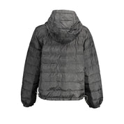 Black Polyester Jackets & Coat