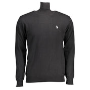 Black Cotton Sweater