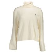 White Nylon Sweater