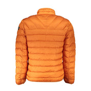Orange Polyamide Jackets & Coat