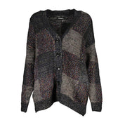 Black Polyester Sweater