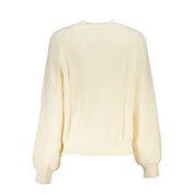 White Fabric Sweater