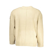 Beige Cotton Sweater