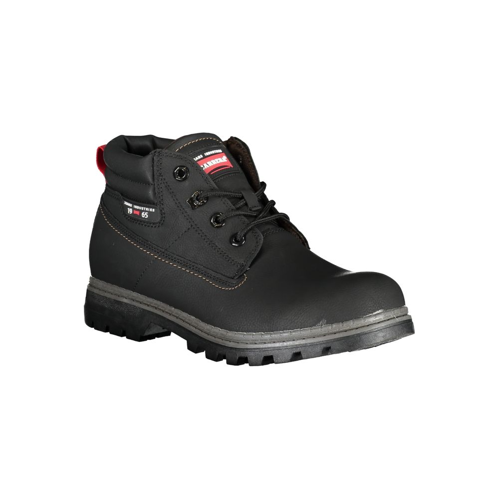 Black Polyester Ankle