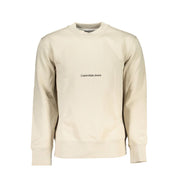 Beige Cotton Sweater