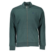 Green Cotton Men Sweater