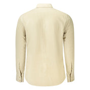 Beige Cotton Shirt