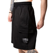 Black Cotton Short