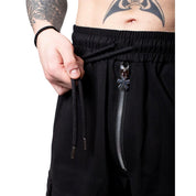 Black Cotton Short