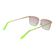 Green Metal Sunglasses