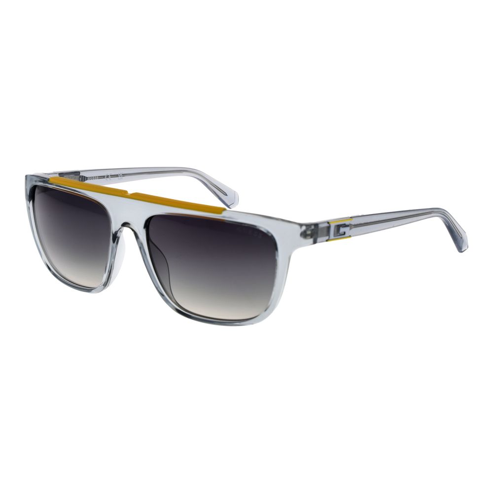 Gray Stainless Steel Sunglasses