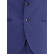 Striped Virgin Wool Suit