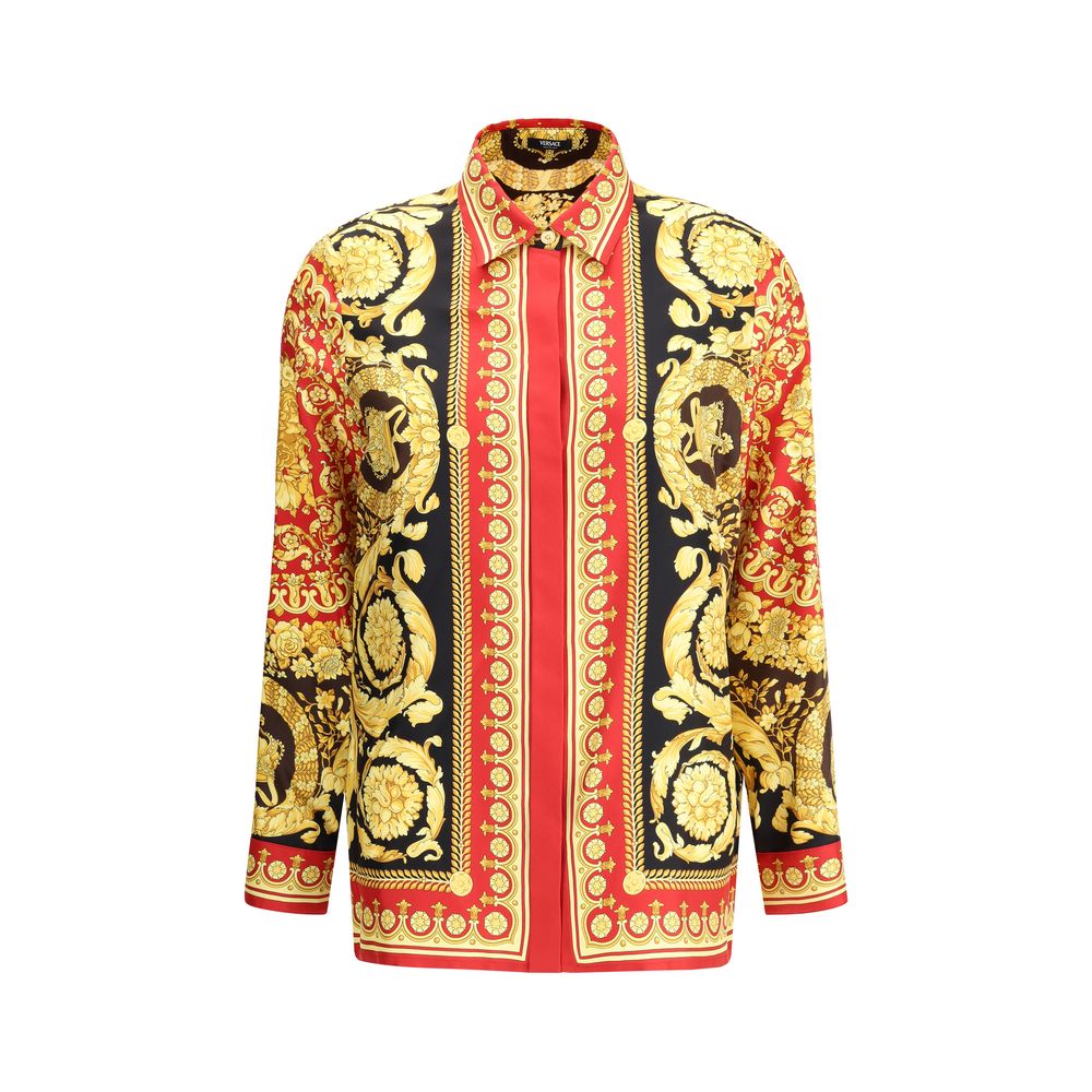 Multicolor Silk Pattern Shirt