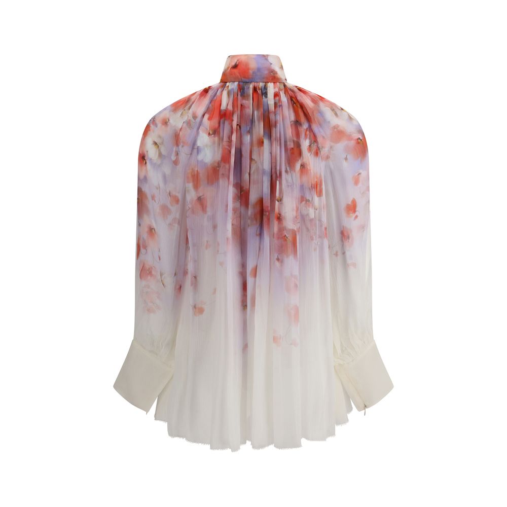 Multicolor Viscose Blouse