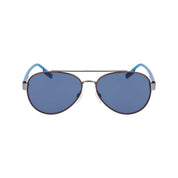 Gray Metal Sunglasses