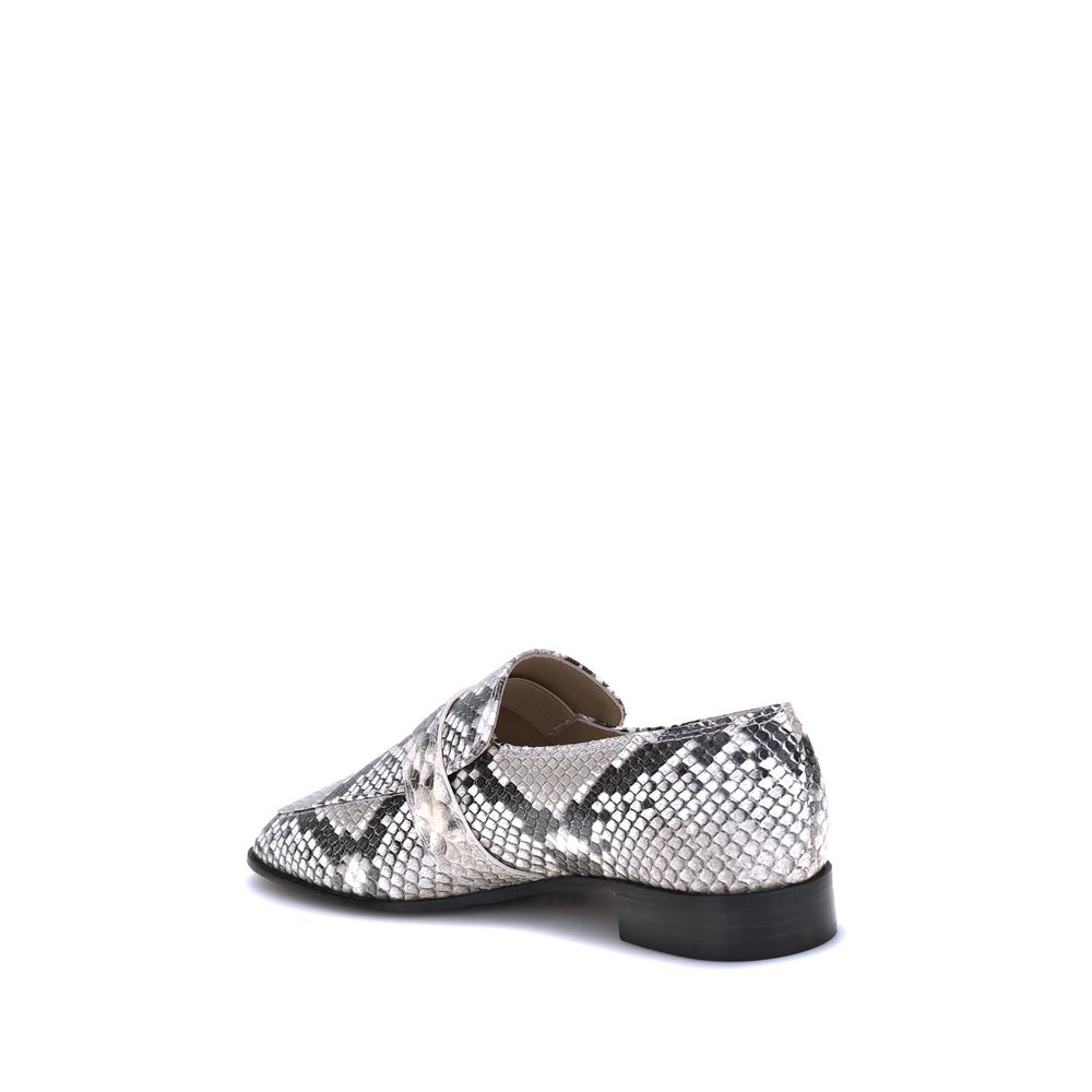 Multicolor Goatskin Slip-On Loafers