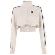 Beige Cotton Sweater