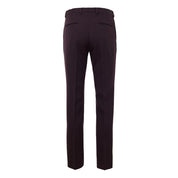 Bordeaux Wool Jeans Denim