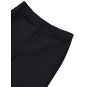 Black Wool Skirt