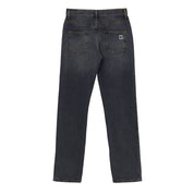Gray Cotton Jeans Denim