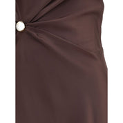 Silk midi Dress
