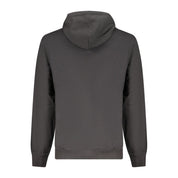 Black Cotton Men Sweater
