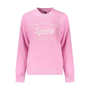 Pink Cotton Women Sweater