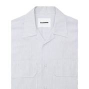 Blue Cotton Shortsleeve