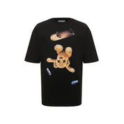 Black Cotton T-Shirt