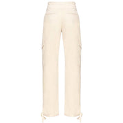 White Cotton Jeans & Pant