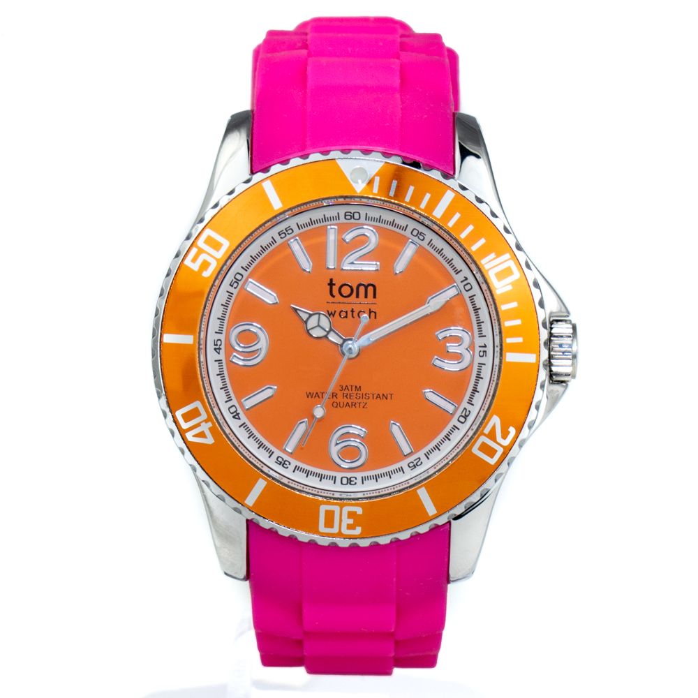 Multicolor Rubber Sport Watch