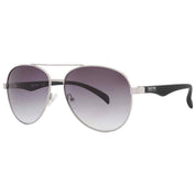 Gray Metal Sunglasses