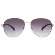 Gray Metal Sunglasses