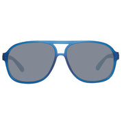 Blue Injected Sunglasses