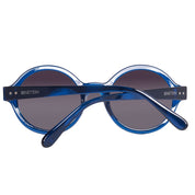 Blue Injected Sunglasses