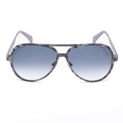 Gray Metal Sunglasses