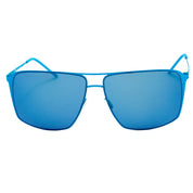 Blue Metal Sunglasses