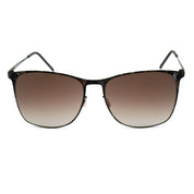 Brown Metal Sunglasses