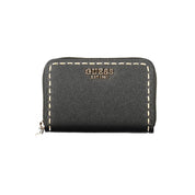 Nero Poliuretano Women Wallet