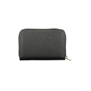 Nero Poliuretano Women Wallet