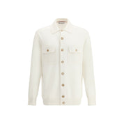 White Cashmere Cardigan