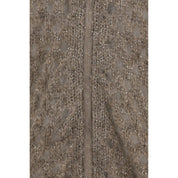 Perforated wool Cardigan