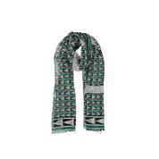 Green Wool Scarf