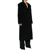 Cashmere And Wool Cinched Coat