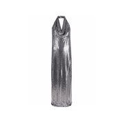 Sequin-Embellished Long Dress