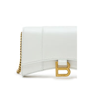 White Leather Shoulder Bag