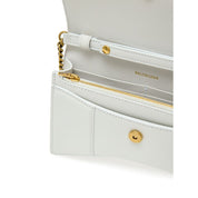 White Leather Shoulder Bag