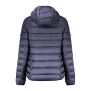 Blue Polyamide Women Jacket